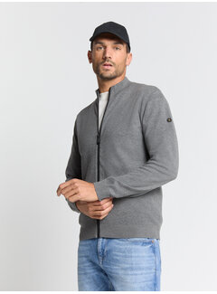 No Excess Cardigan 2 Coloured Melange Grey Melange (N2154 - 102)