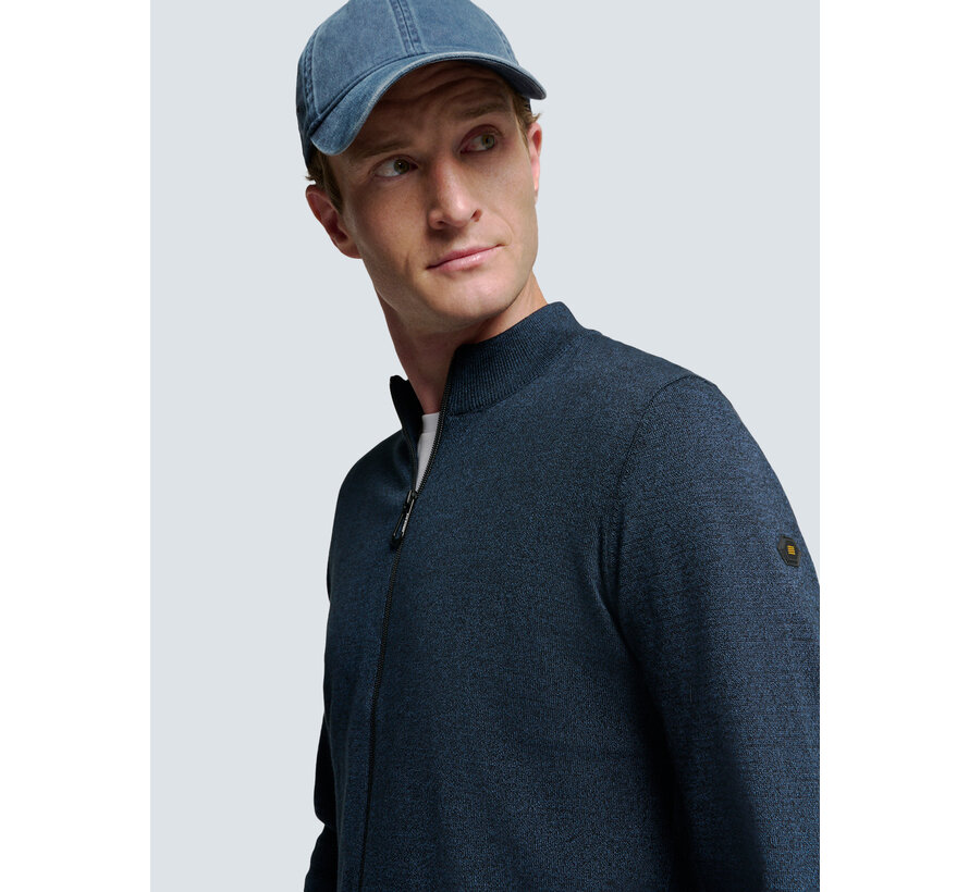 Cardigan 2 Coloured Melange Navy (N2154 - 037)