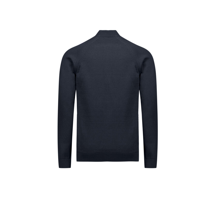 Pullover Half Zip High Collar Solid (29230967SN - 078)