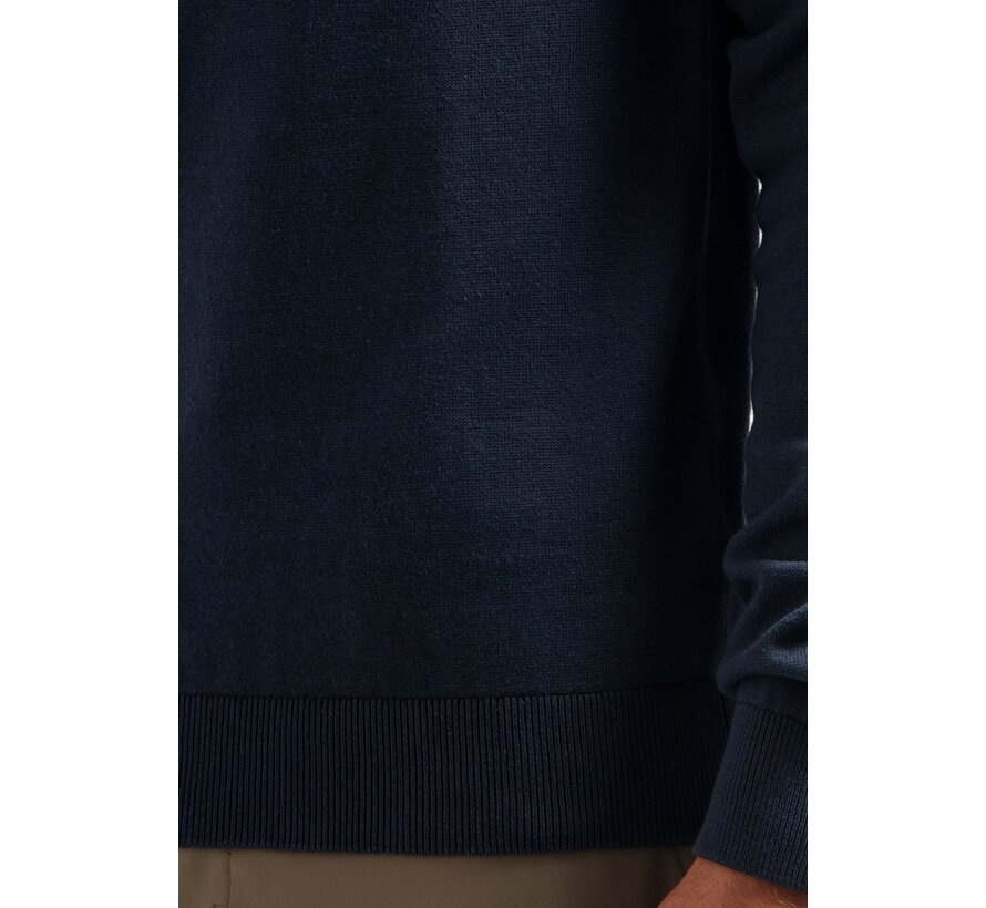 Pullover Half Zip High Collar Solid (29230967SN - 078)