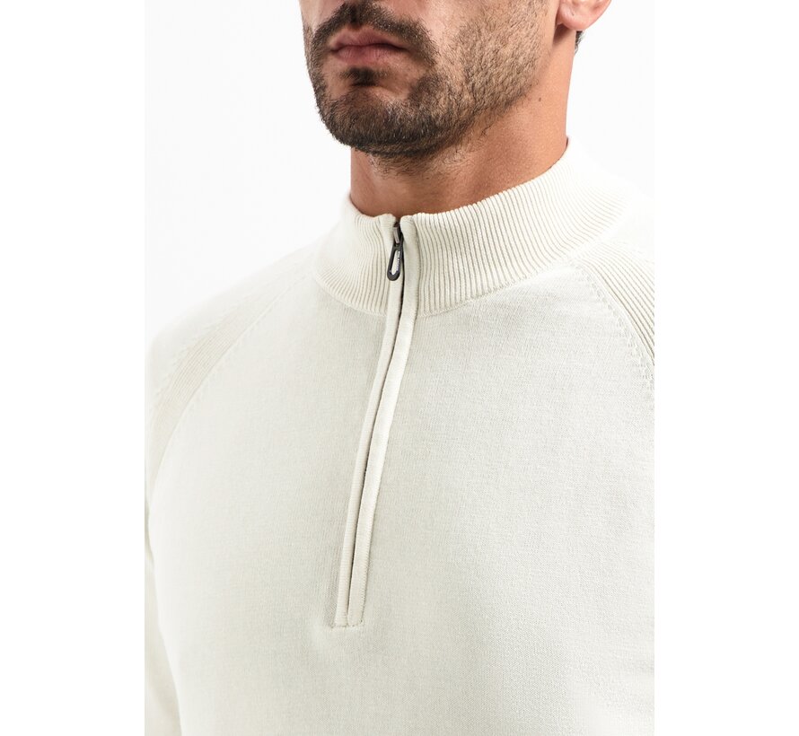 Pullover Half Zip High Collar Solid (29230967SN - 013)