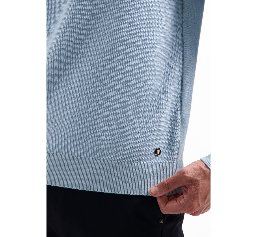 Pullover Crewneck Solid Waffle Knit (29230964SN - 138)