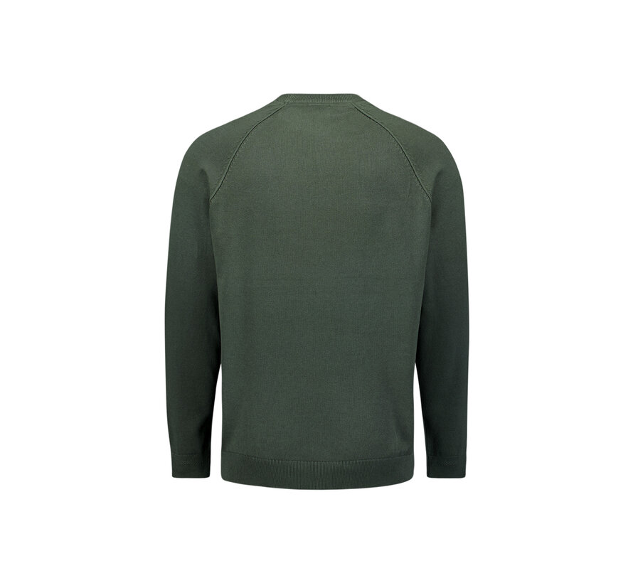 Pullover Crewneck Solid Waffle Knit (29230964SN - 052)