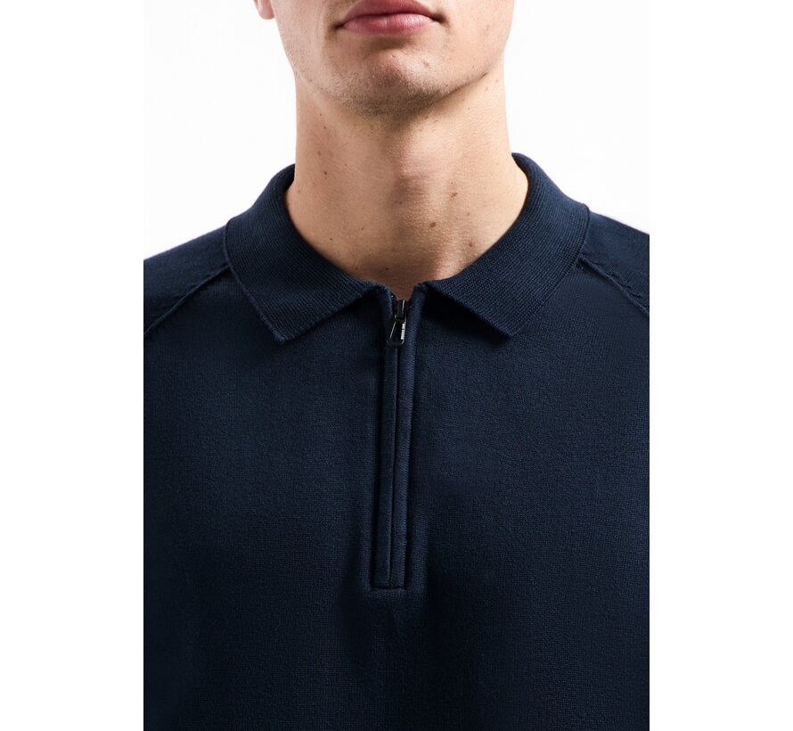 Pullover Polo Half Zip Solid (29230962SN - 078)