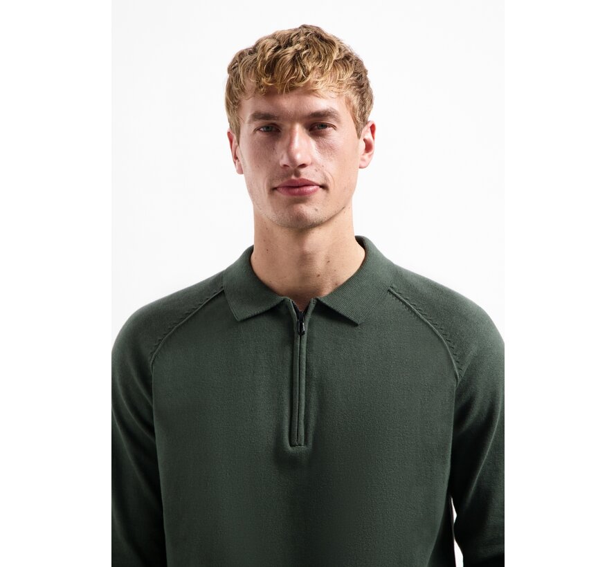 Pullover Polo Half Zip Solid (29230962SN - 052)