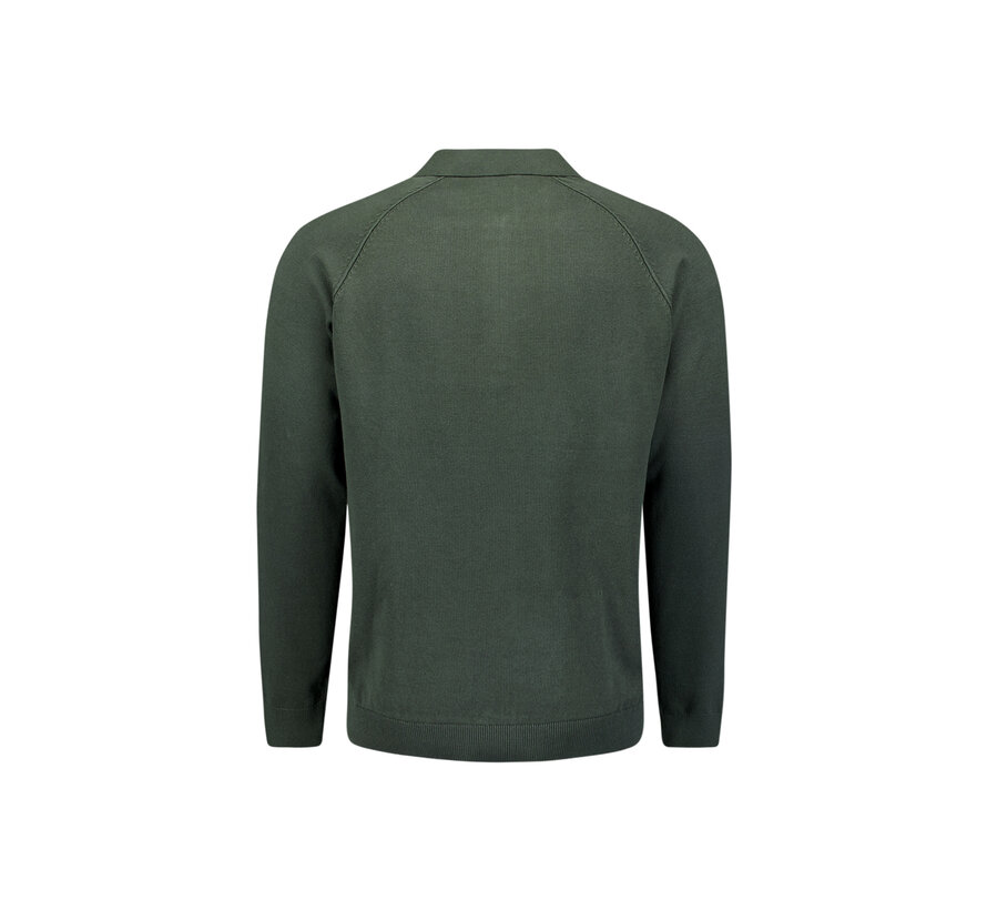 Pullover Polo Half Zip Solid (29230962SN - 052)