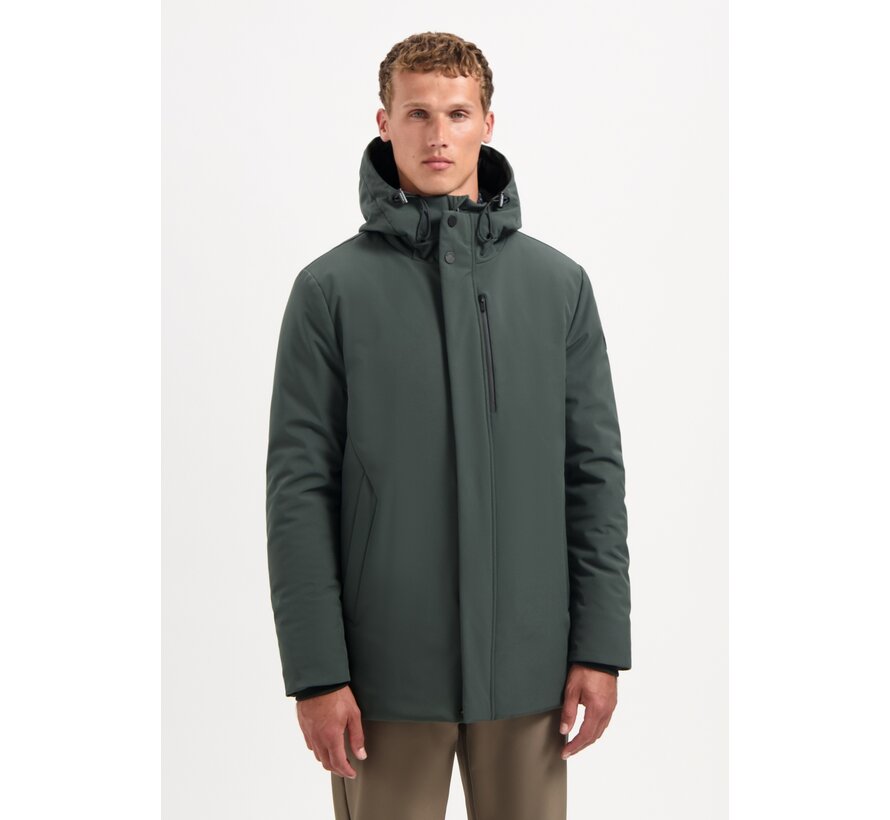 Jacket Long Soft Shell Dark Steel (29630818SN - 124)