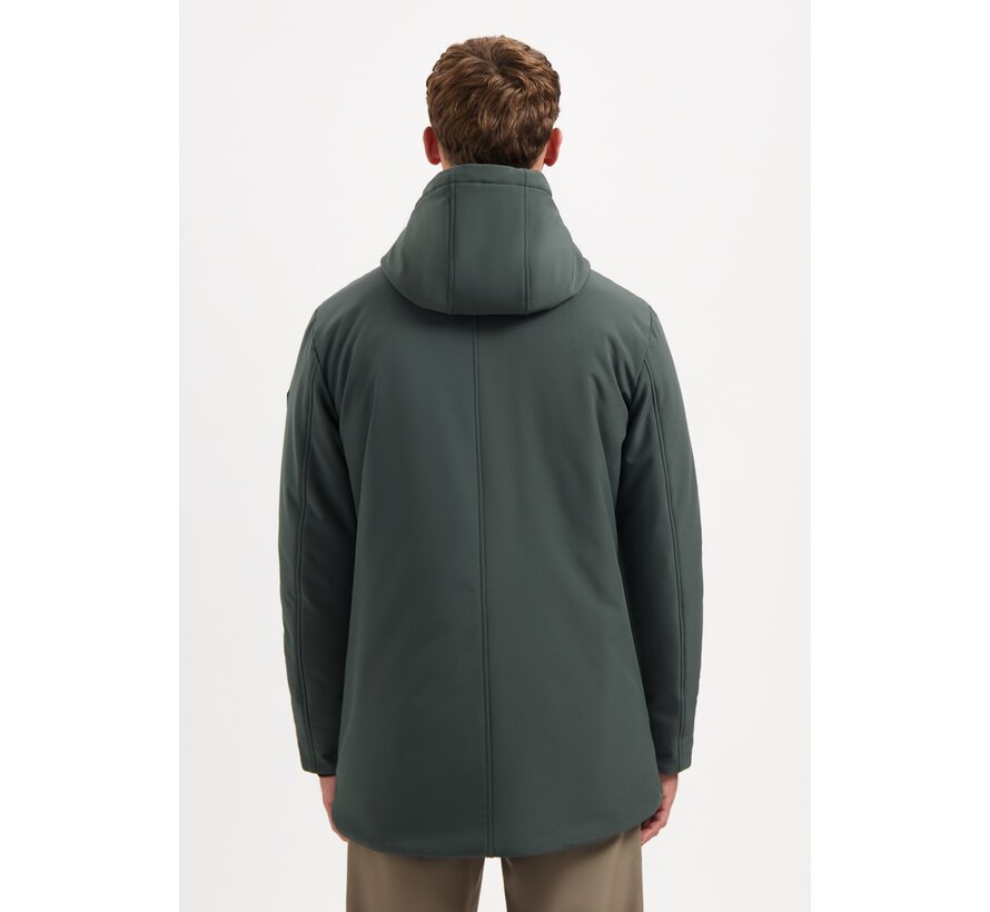 Jacket Long Soft Shell Dark Steel (29630818SN - 124)