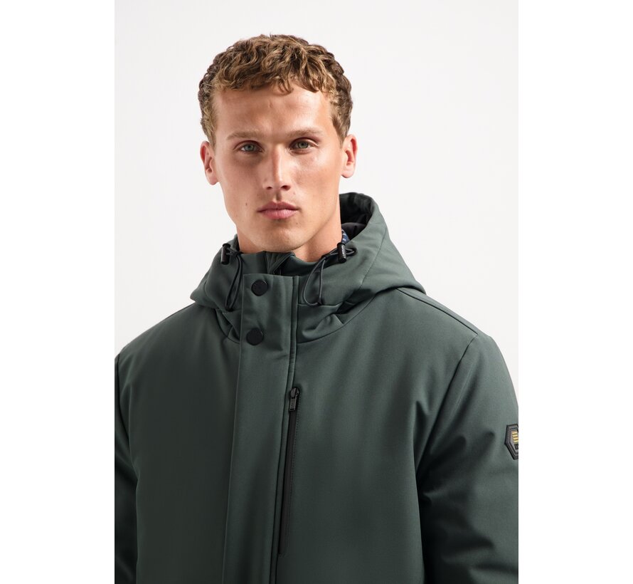 Jacket Long Soft Shell Dark Steel (29630818SN - 124)