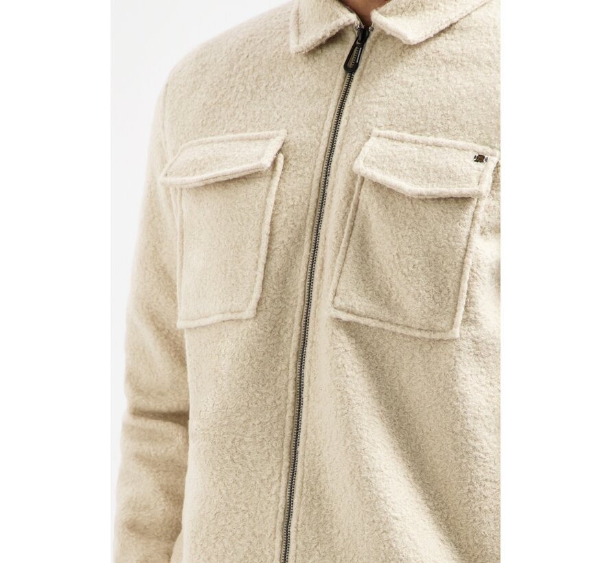 Overshirt Zipper Wool look Kit (29510818SN - 013)