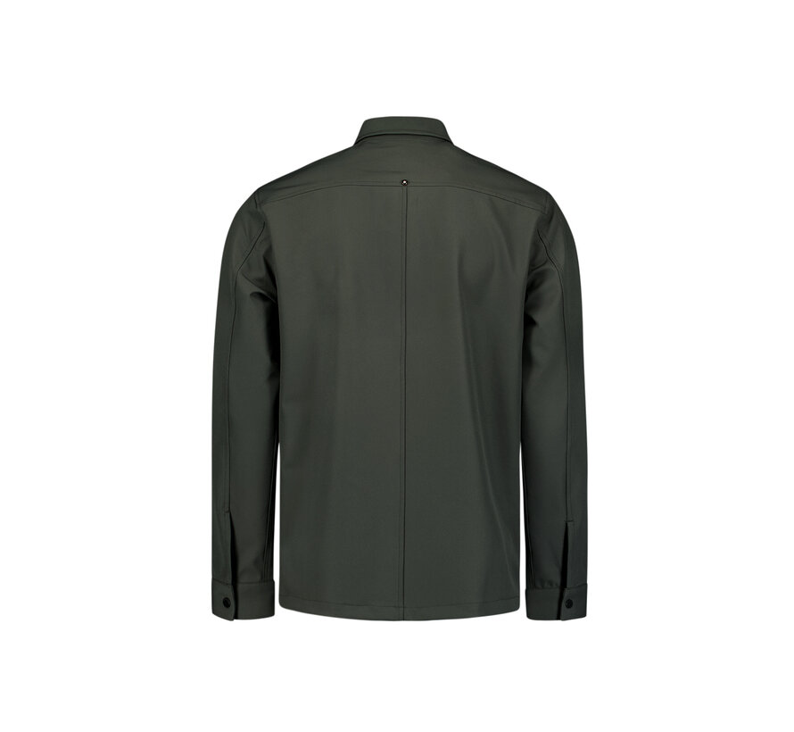 Overshirt Full Zipper Stretch Sedoc Dark Steel (29510804 - 124)