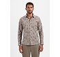 Shirt Stretch Allover Printed Dark Grey (29430825 - 023)