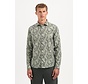 Shirt Allover Printed Jacquard Dark Green (29400835 - 052)