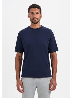 No Excess T-Shirt Crewneck Solid Heavy Interlock Night (29340761SN - 078)