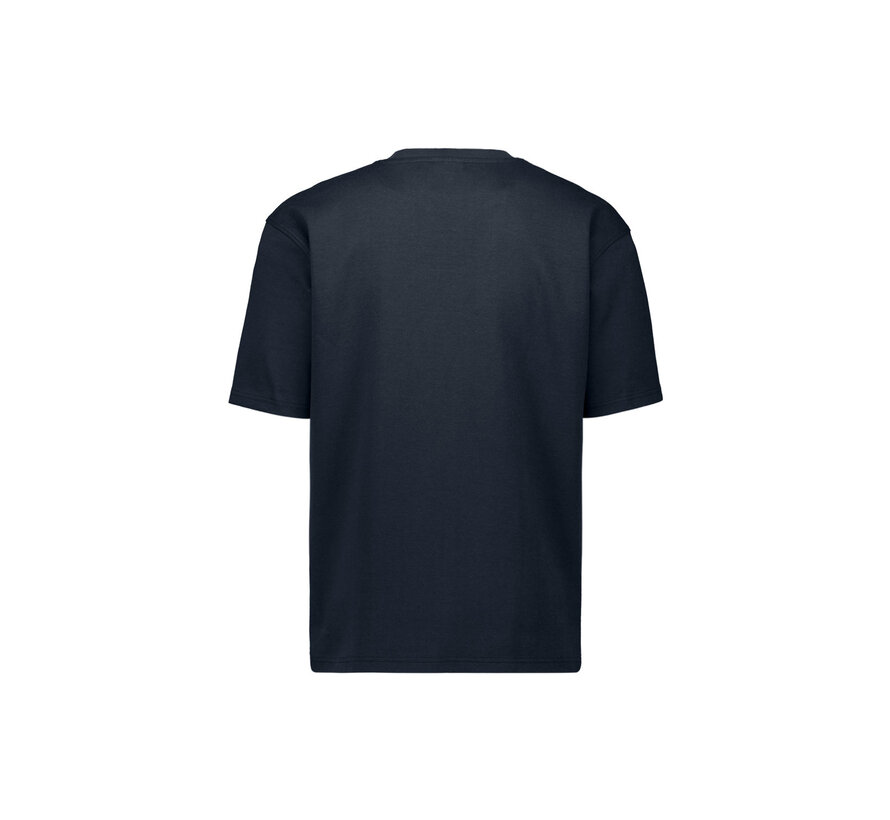 T-Shirt Crewneck Solid Heavy Interlock Night (29340761SN - 078)