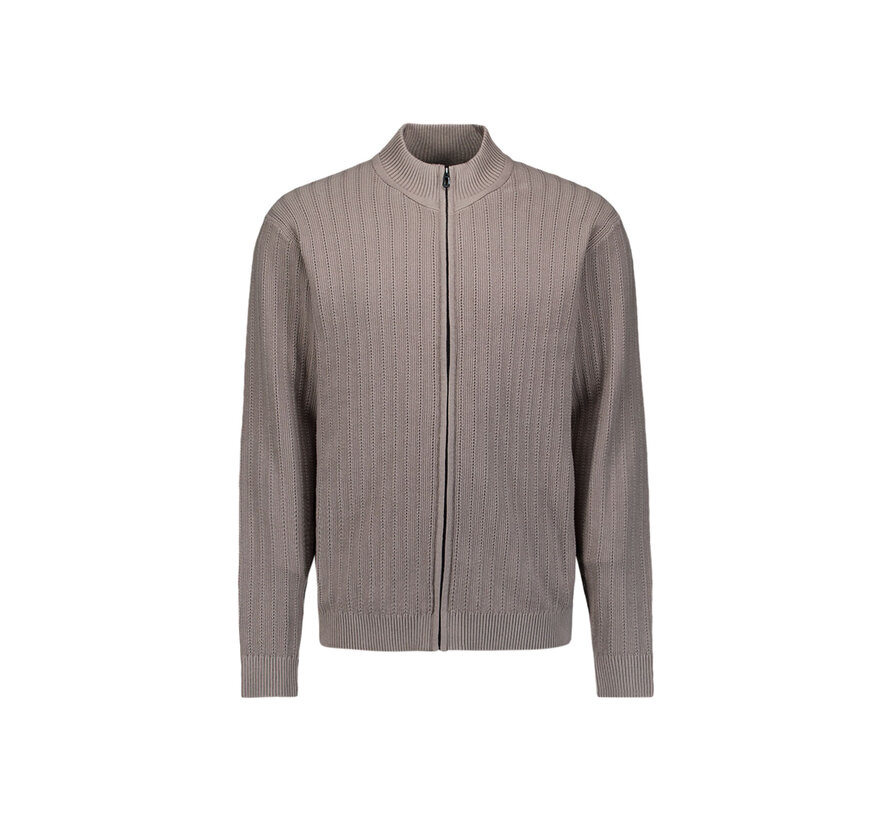 Cardigan Full Zip Relief Clay (29230937 - 018)