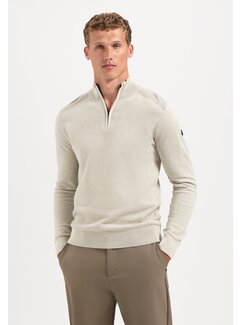 No Excess Pullover Half Zip Plated Structure Knit Kit (29230813SN - 013)