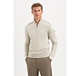 Pullover Half Zip Plated Structure Knit Kit (29230813SN - 013)