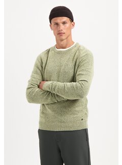 No Excess Pullover Crewneck Soft Wool Blend Light Moss (29210822 - 197)