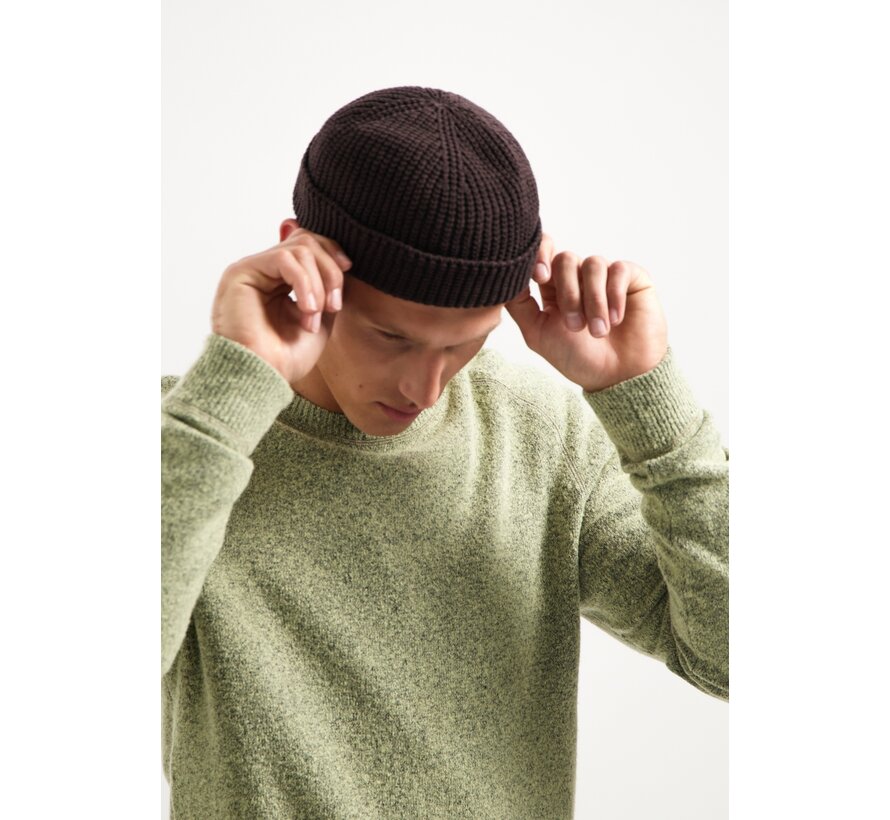 Pullover Crewneck Soft Wool Blend Light Moss (29210822 - 197)