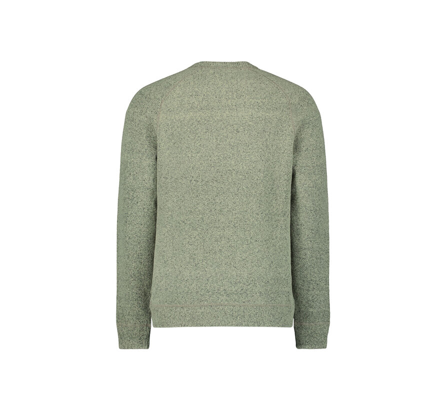 Pullover Crewneck Soft Wool Blend Light Moss (29210822 - 197)