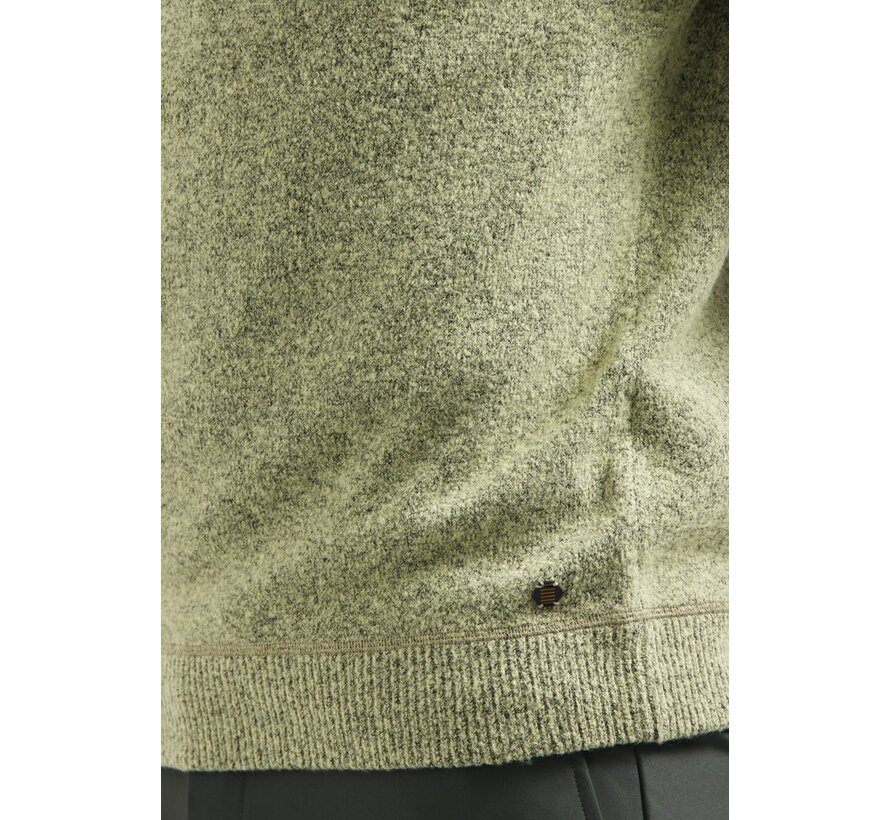 Pullover Crewneck Soft Wool Blend Light Moss (29210822 - 197)
