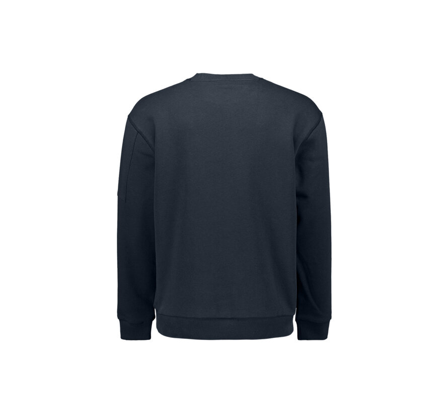 Sweater Crewneck Brushed inside Night (29130857 - 078)