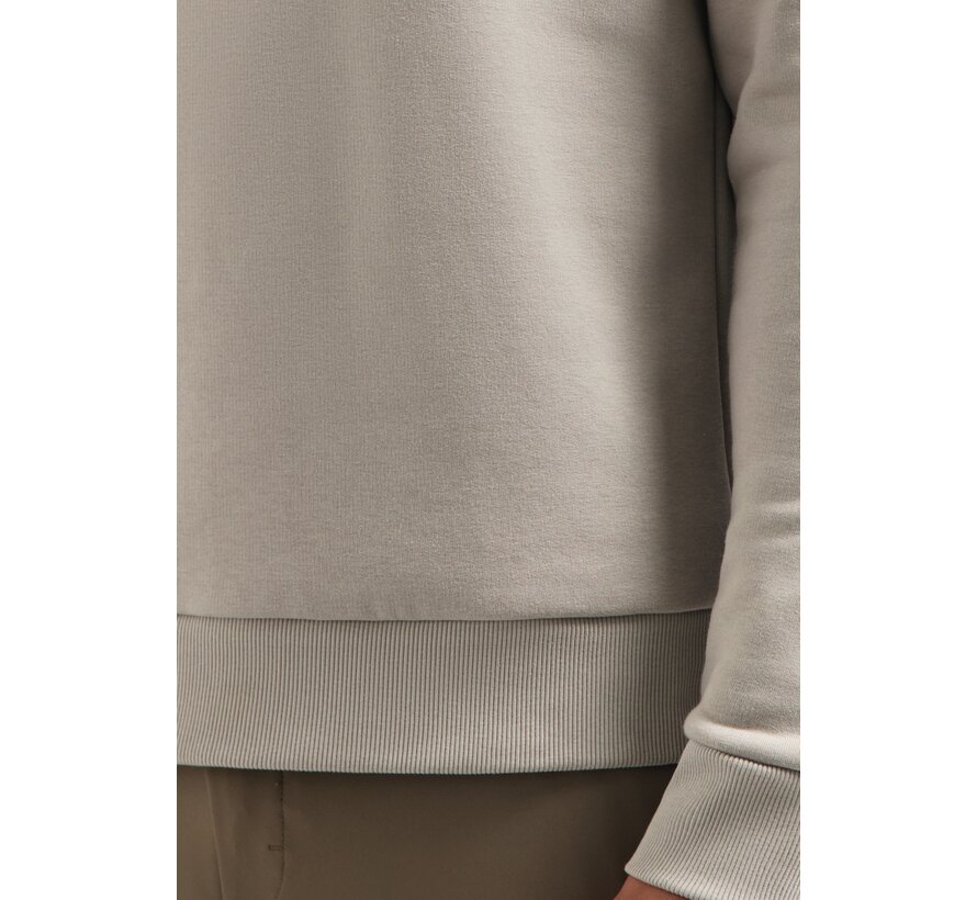 Sweater Half Zip Brushed Clay (29130851 - 018)