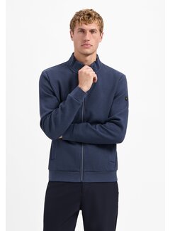 No Excess Sweater Full Zip Stand Up-Collar Relief Night (29100815 - 078)