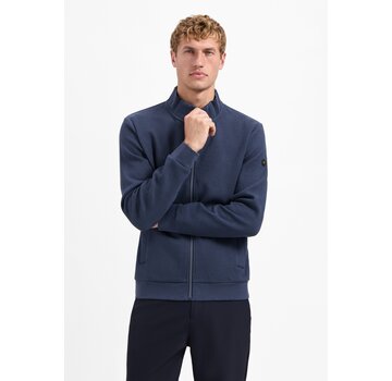 No Excess Sweater Full Zip Stand Up-Collar Relief Night (29100815 - 078)
