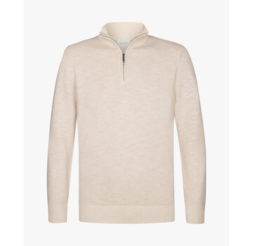 Profuomo PULLOVER HALF ZIP OFF WHITE (PPWJ30042C)