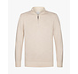 PULLOVER HALF ZIP OFF WHITE (PPWJ30042C)