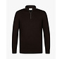 PULLOVER HALF ZIP D BROWN (PPWJ30042A)