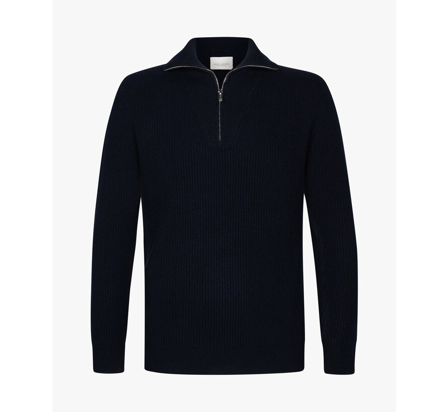 PULLOVER HALF ZIP NAVY (PPWJ30025D)