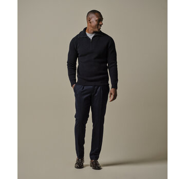 Profuomo PULLOVER HALF ZIP NAVY (PPWJ30025D)