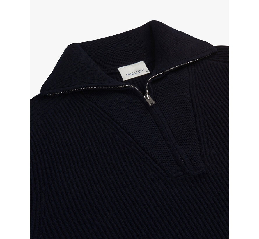 PULLOVER HALF ZIP NAVY (PPWJ30025D)