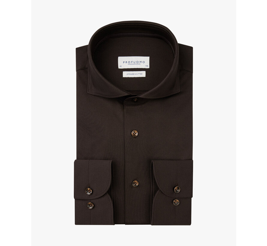 SHIRT X-CUTAWAY SF BRWN (PPWH30026E)