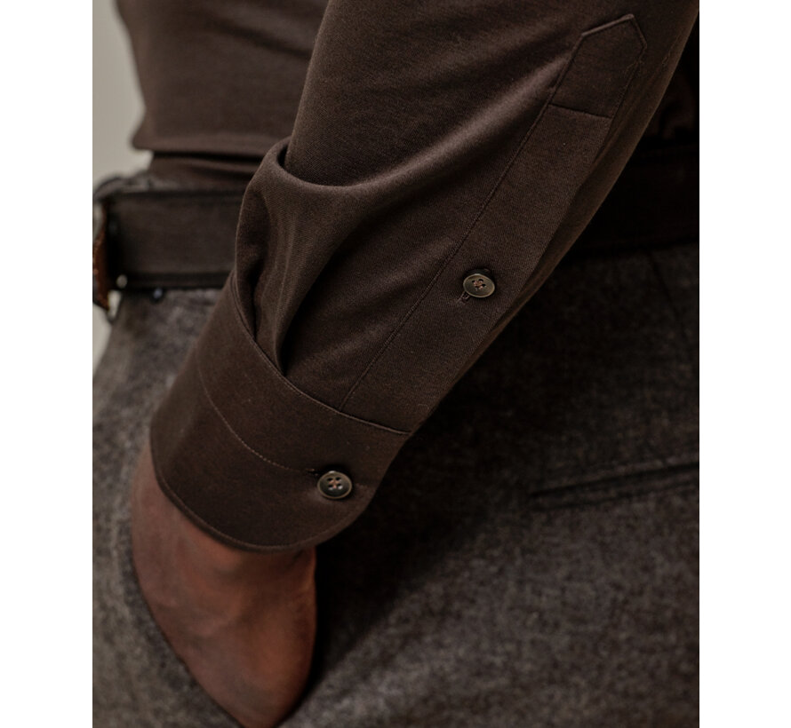SHIRT X-CUTAWAY SF BRWN (PPWH30026E)