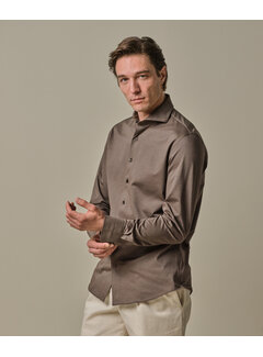 Profuomo SHIRT X-CUTAWAY SF L.BRWN (PPWH30026B)