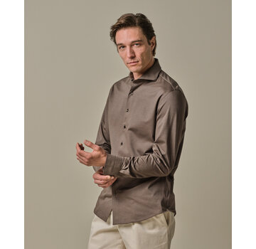 Profuomo SHIRT X-CUTAWAY SF L.BRWN (PPWH30026B)