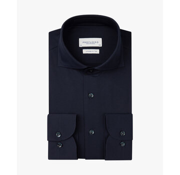 Profuomo SHIRT X-CUTAWAY SF NAVY (PP2H00008C)