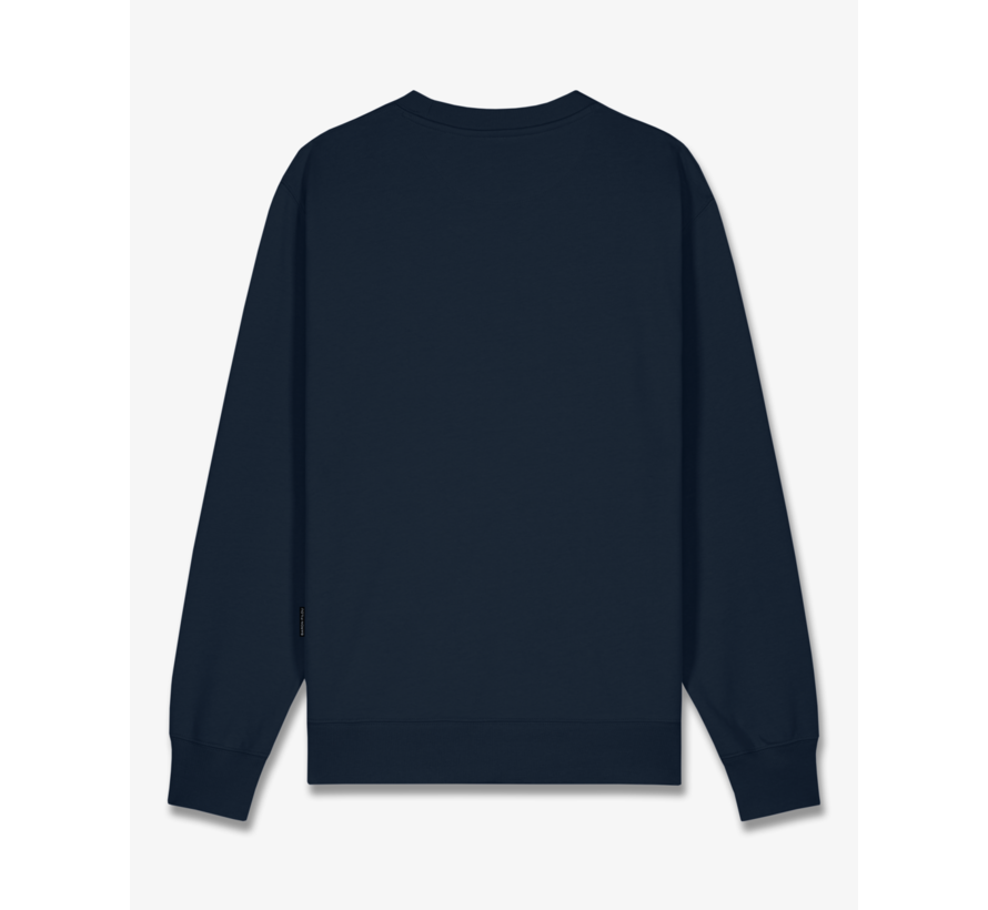 Pullover Chenille F Navy Blue