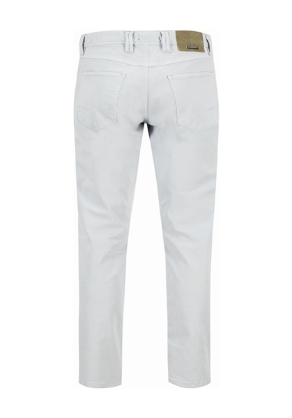 Alberto Jeans PIPE - Superstretch Coloured Denim Light Grey  - Alberto Jeans