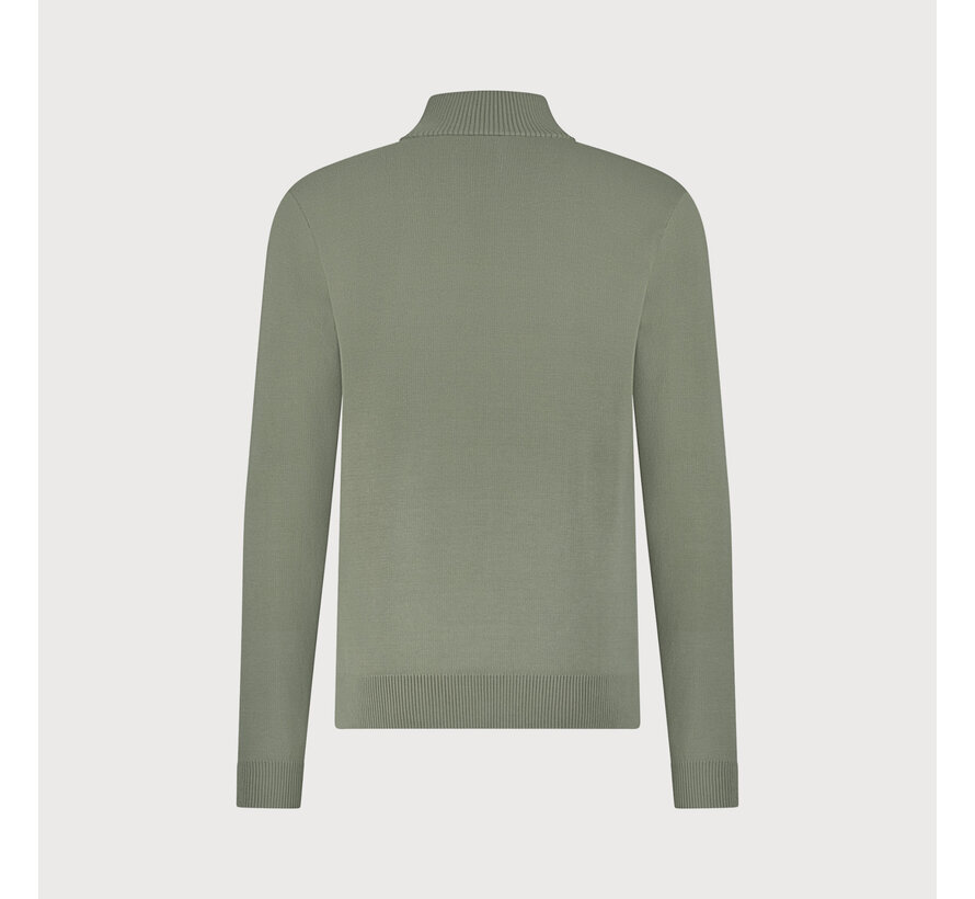 Half Zip Trui Khaki (KBIW25-M11)