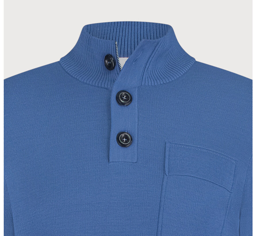 Half Zip Trui Kobalt (KBIW25-M11)