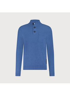 Blue Industry Half Zip Trui Kobalt (KBIW25-M11)