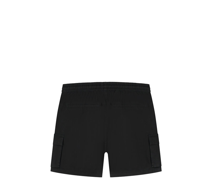 Regular Fit Cargo Shorts Black (25110599 - 02)