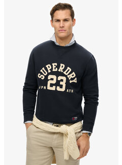 Superdry VINTAGE ATHLETIC CREW Eclipse Navy (M2014012A - 98T)