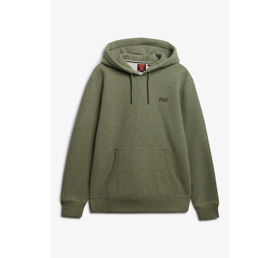 ESSENTIAL LOGO HOODIE HB Faded Sage Green Marl (M2014404A - H7G)
