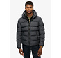 HOODED SPORTS PUFFER JACKET Ebony/Ebony (M5011905A - H1P)